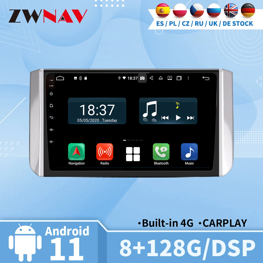 

Carplay радио Bluetooth для Mitsuishi Xpander 2017 2018 2019 2020 Автомобильный мультимедийный центральный 2 Din Android Авто экран стерео