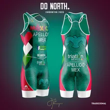Triathlon Team 2020 jednolite dla meksykańskiego lato Running Race body stroje kąpielowe niestandardowy kombinezon bez rękawów sprzęt kolarski