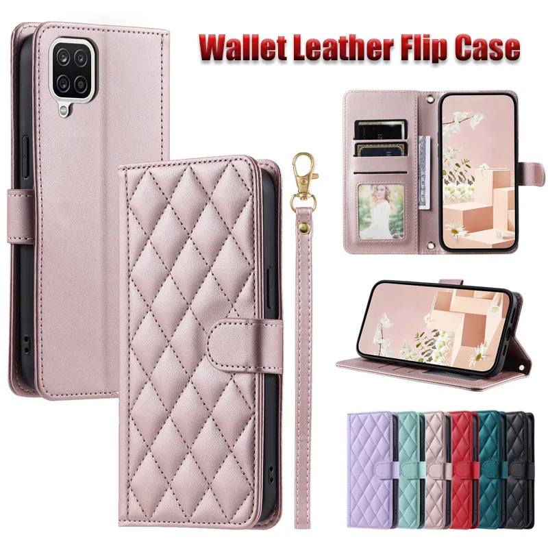 Custodia A12 per Samsung Galaxy A12 Portafoglio in Pelle con Porta Carte Flip Custodia per Samsung A12 A 12 Custodia Protettiva Coque Fundas Shell_voghion.com