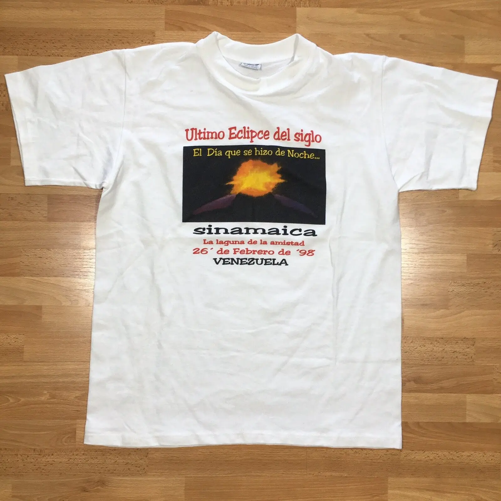 Camicia Vintage Ultimimo Eclipse Del Signo L Anni '90 Ultima Eclipse Of The Century Tee Maniche Lunghe