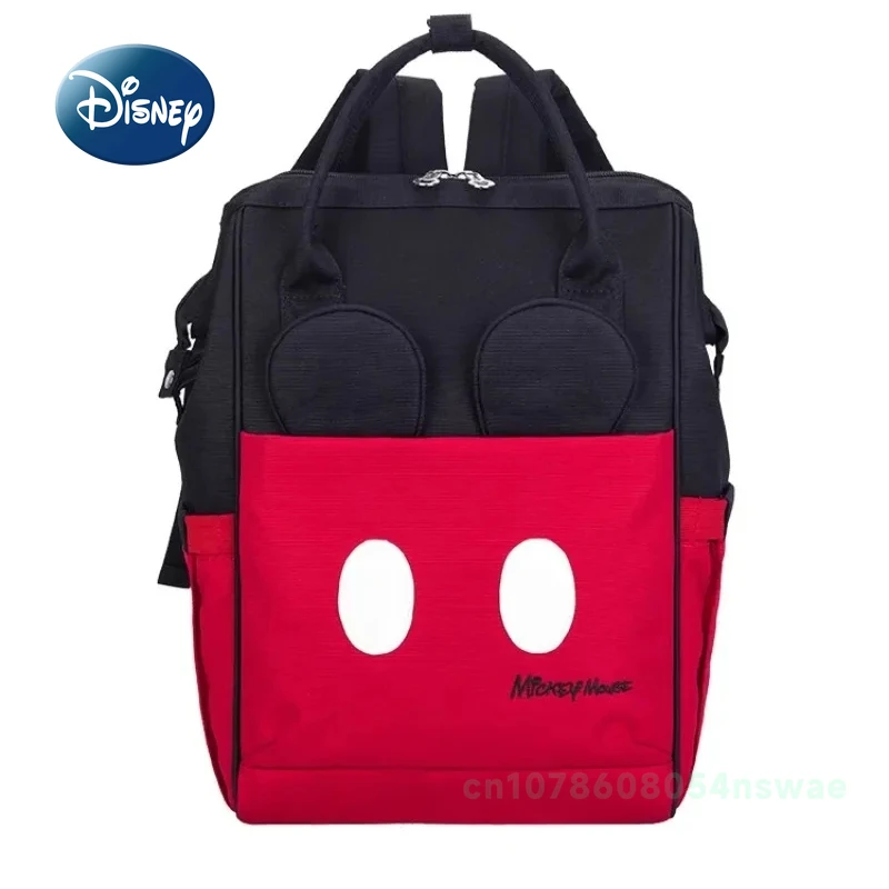 

Disney Mickey's New Diaper Bag Backpack Luxury Brand Baby Bag Cartoon Baby Diaper Bag Backpack High Quality and Large Capacity