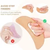 Body Gua Sha Tool Wooden Lymphatic Drainage Tool for Anti Cellulite and Relieve Muscle Fatigue Massage Tools for Neck Back 6