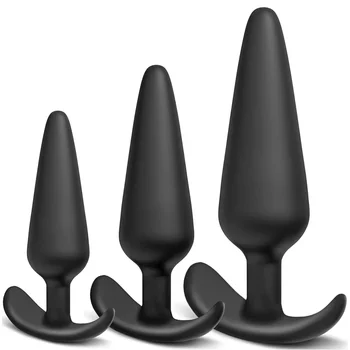 Silicone Anal Plug Training Set