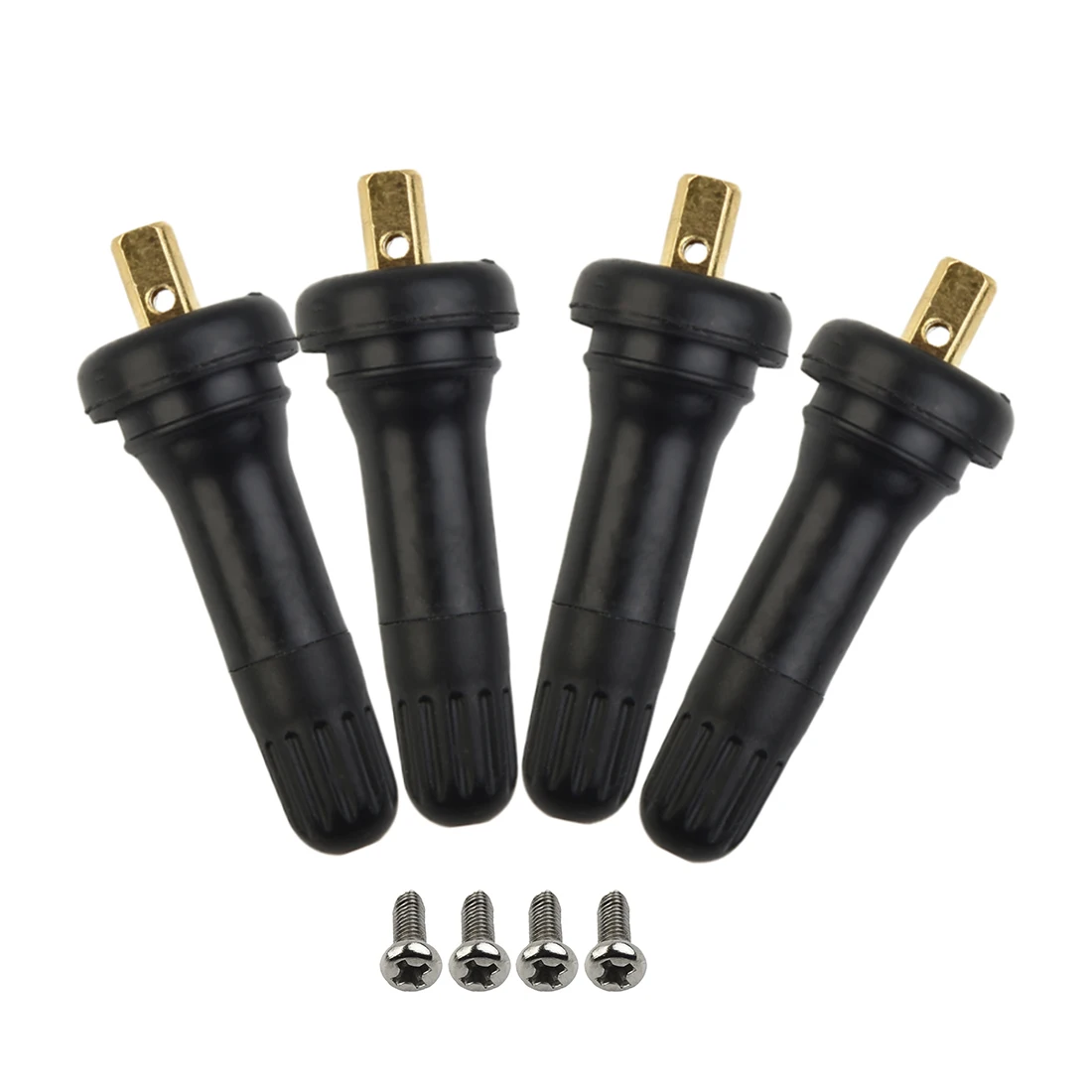 

4 X Tyre Pressure Sensor Valve TPMS Stem Repair Kit For Ford Fiesta Focus Mon Deo 2024 Hot Sale Brand New And High Quality