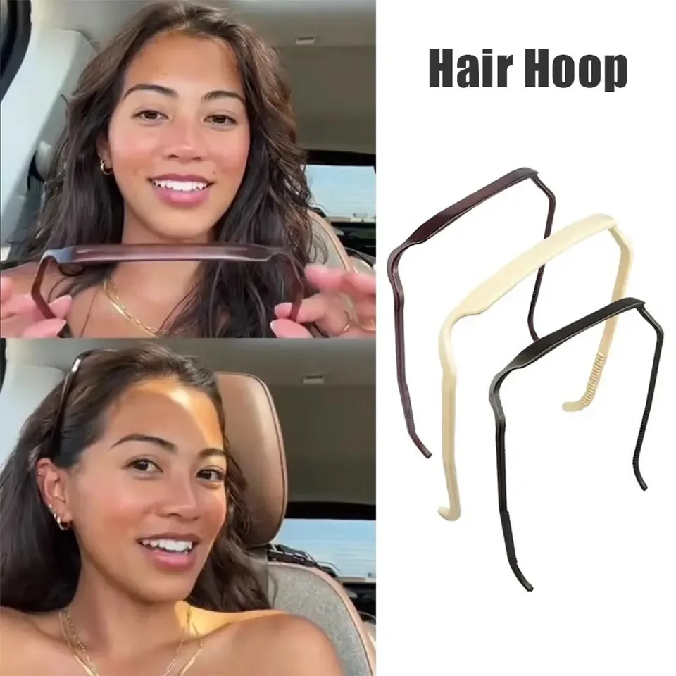 

Квадратная повязка на голову для очков, женская летняя невидимая фиксированная заколка для волос с вьющимися и толстыми волосами, специальная повязка на голову, солнцезащитные очки, повязка на голову