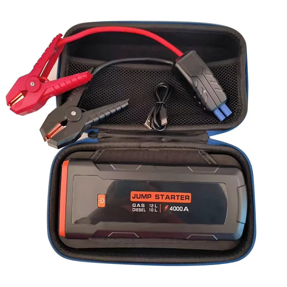 

Автомобильный аварийный пусковой блок питания большой емкости 16000 мАч Внешний аккумулятор для автомобиля мощный пусковой блок питания