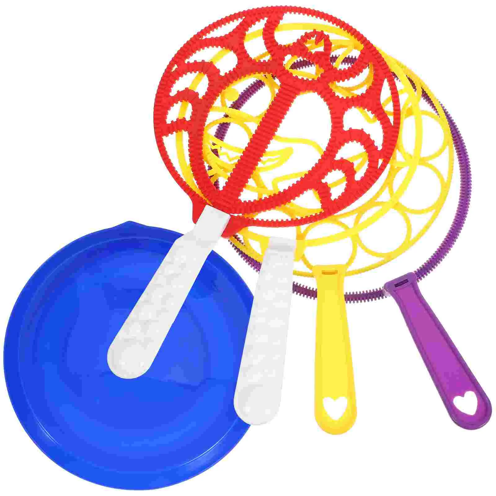 

1 set of Bubble Wand Toys Bubble Makers Outdoor Backyard Toys Kids Bubble Wands