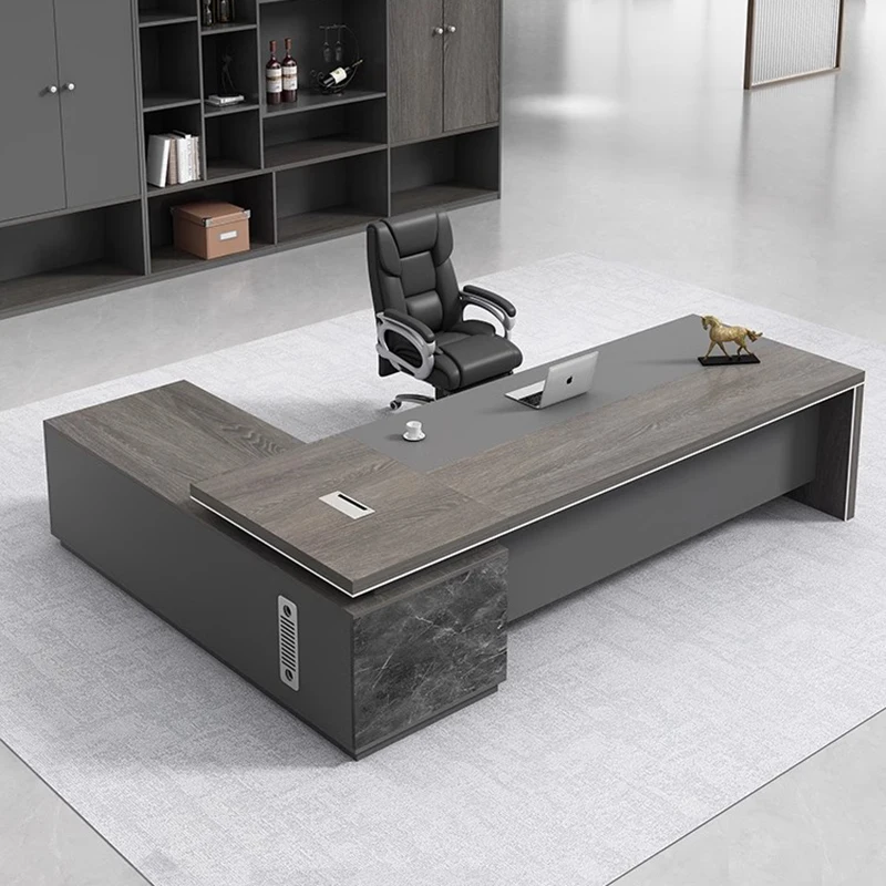 Drawers Writing Office Desk Meeting Luxury Executive Desktop Office Desk Workstation Tabla Para Escritorio Modern Furniture