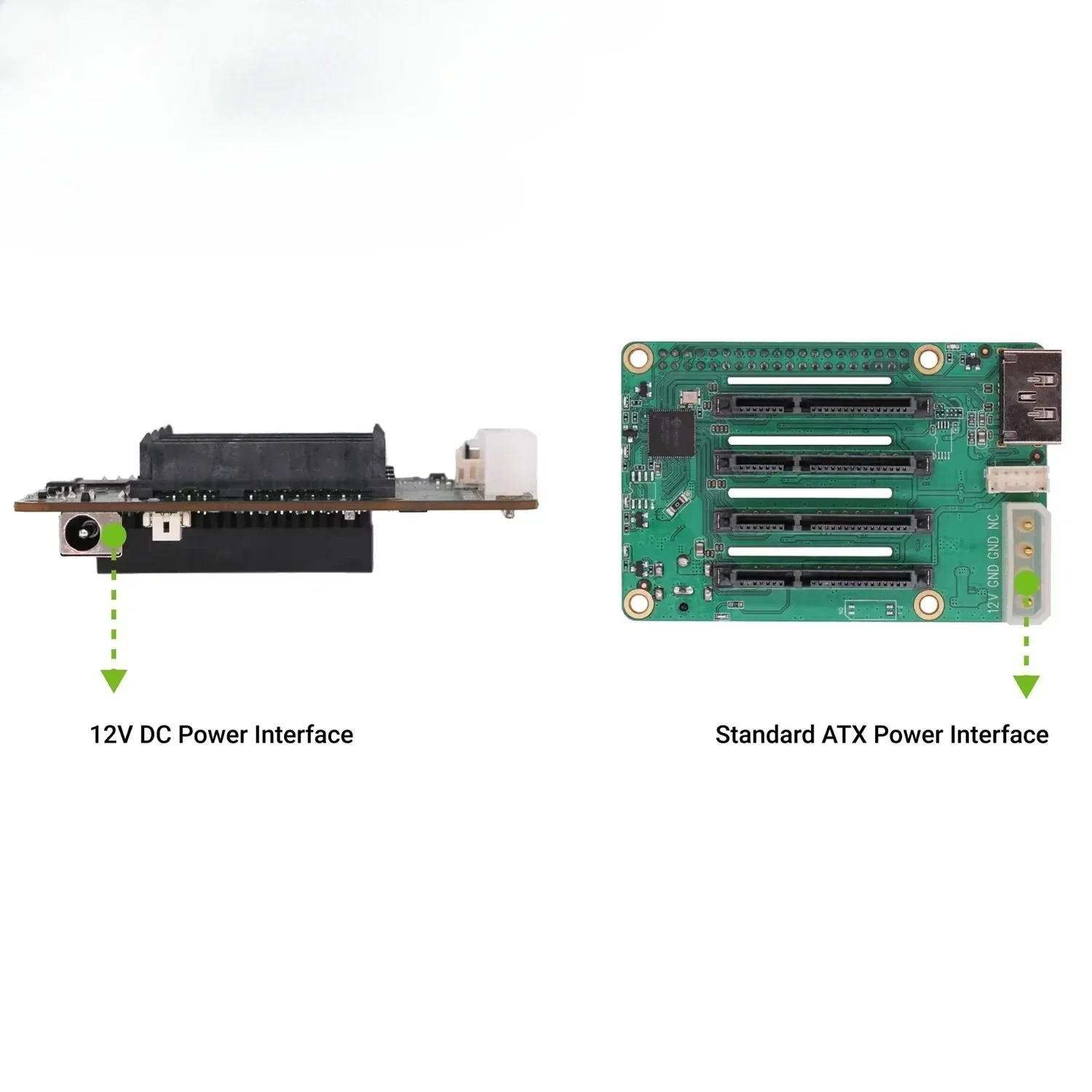 Raspberry Pi Raspberry Pi Expansion Board Raspberry Pi 5 Penta SATA HAT-Up to 5x SATA disks HAT