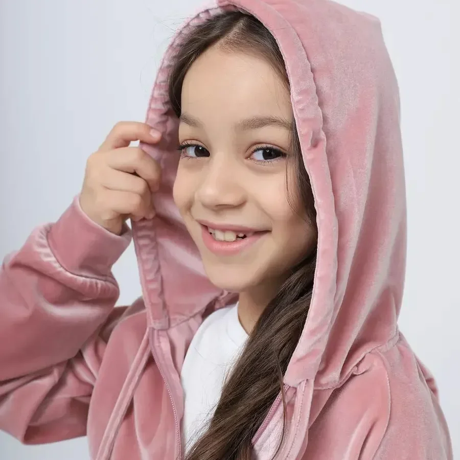 Winter Girls Clothing Sets Thicken Sports Suits for Kids Velvet Casual Hoodies + pants 2pcs Tracksuits Children Teen Clothes Sets, kids clothing set, kids sports suit, children sports suit, boys tracksuits