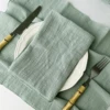 Set of6 Cotton Cloth Napkins Gauze 30x30cm Fabric for Wedding Decor Everyday Use Dinner Tea Towel Table Village Christmas Napkin 2
