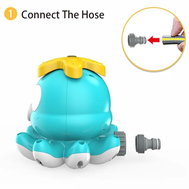 Kids Sprinklers Outdoor Water Toy Sprinkler For Kids Waterpark Backyard Water Toys For Kids Toddlers Boys Girls Splashing Fun 4