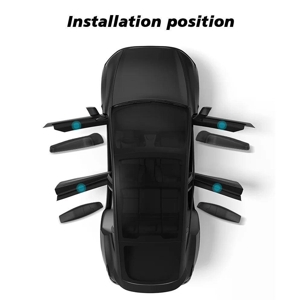 For Tesla Model Y 2025 Launch Juniper Car Door Side Storage Box Front Rear TPE D
