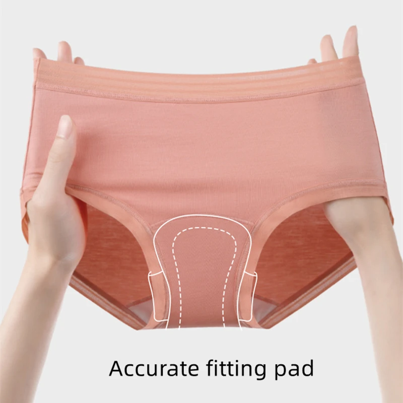 3Pcs Modal Women's Panties Lengthened Inner Crotch Female Briefs Underwear Underpants M-XXL 7A Level Antibacterial Sexy Soft Fit