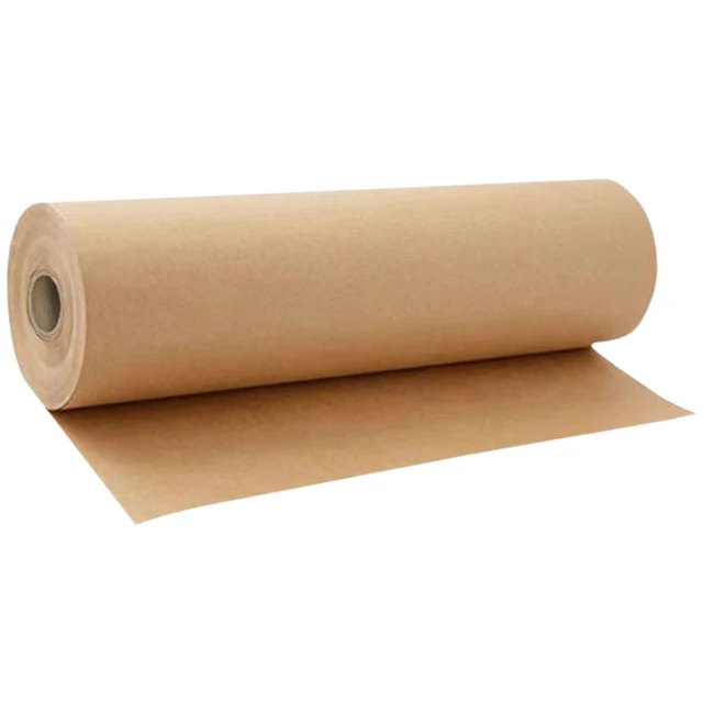 1 Roll of Wrapping Paper Craft Paper Brown Kraft Paper Roll DIY Crafts  Making Paper - AliExpress