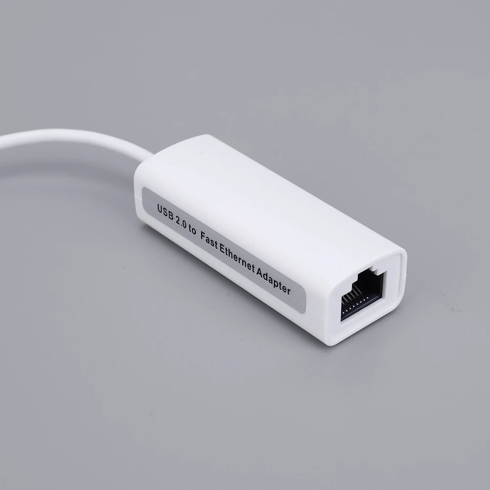 Wired LAN Adapter 100Mbps Network Card Support Windows XP/7/Vista Linux Anti-interference for Macbook Wii Tablet