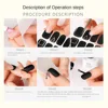 Semi-cured Gel Nail Stickers Solid Color Nail Semi-baked Tips Full Paste Nail Decals UV Lamp Need 6