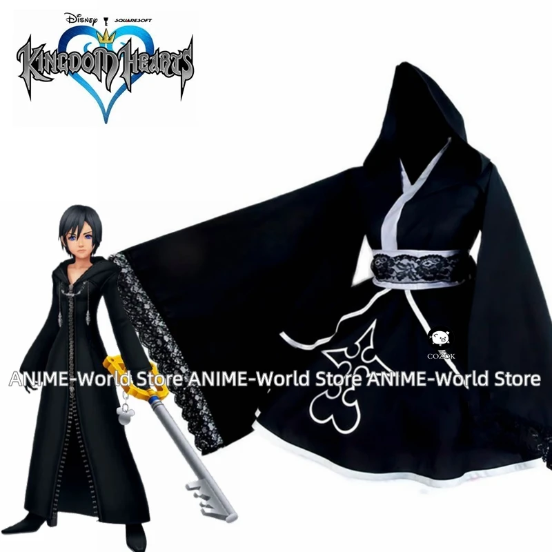 Anime Kingdom Hearts Costume Cosplay Kingdom Hearts Organizzazione Lolita Kimono Dress Completi Su Misura Ragazze Femminili Hallowee