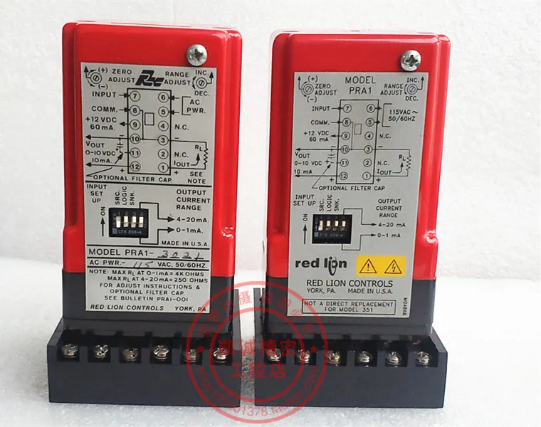 

PRA1-3021 Red Lion Control Module Imported From The United States PRA13021 AC115V From Stock