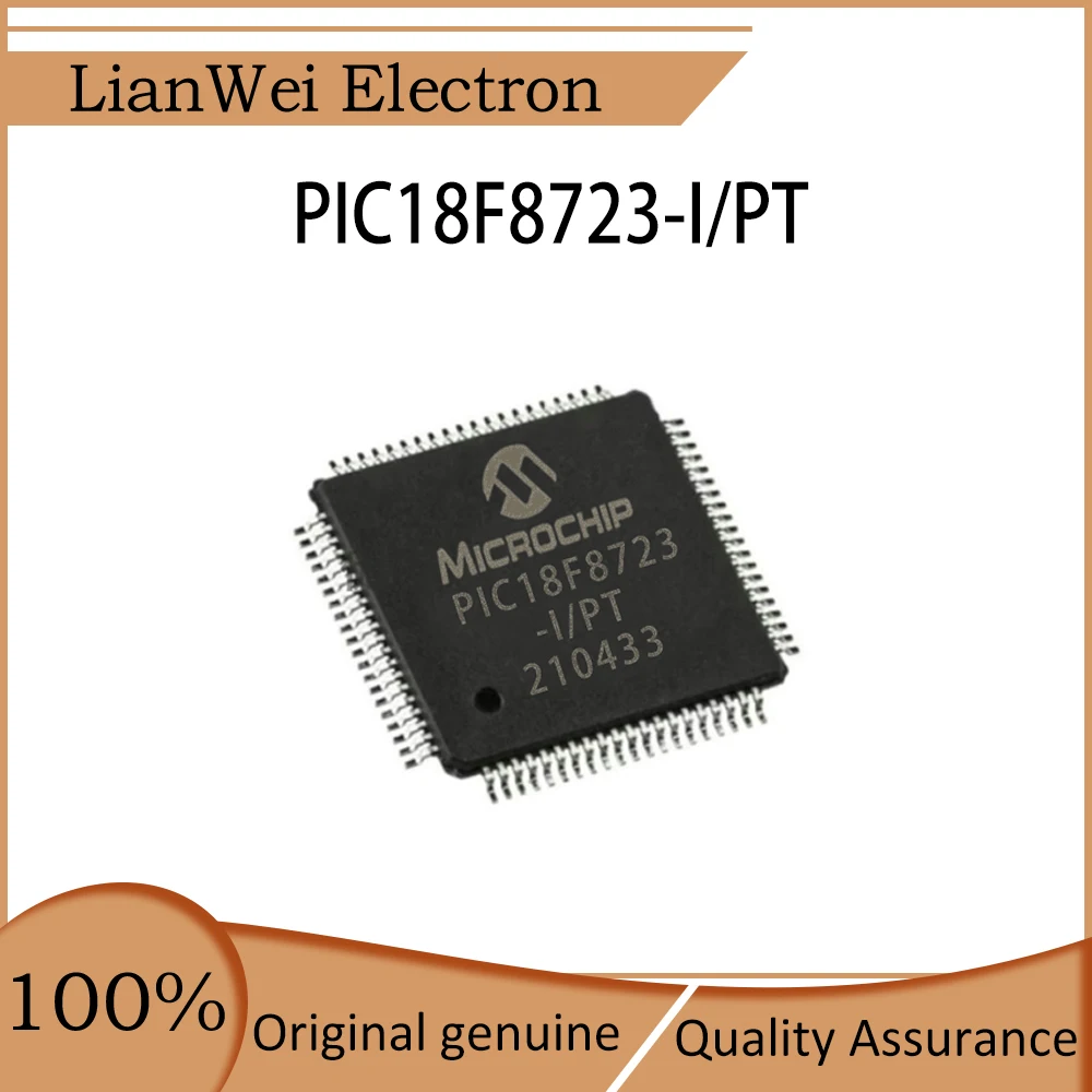 

PIC18F8723 PIC18F8723-I/PT IC MCU Chip TQFP-80