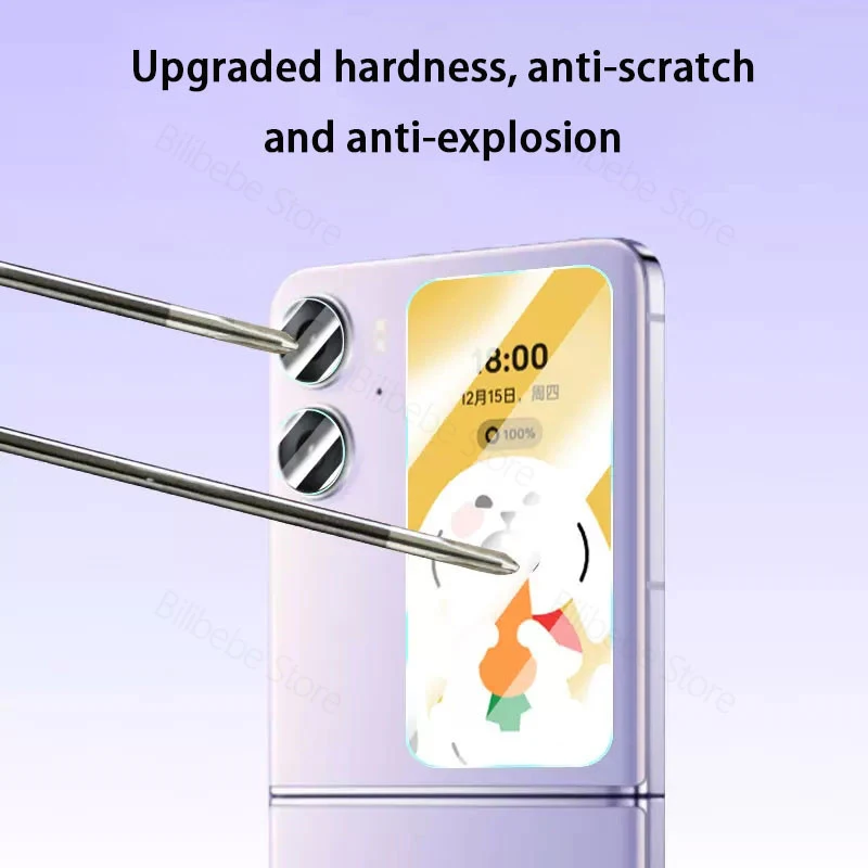 Durable Back Lens Glass Protector for Flip Phone Camera & Small Screen