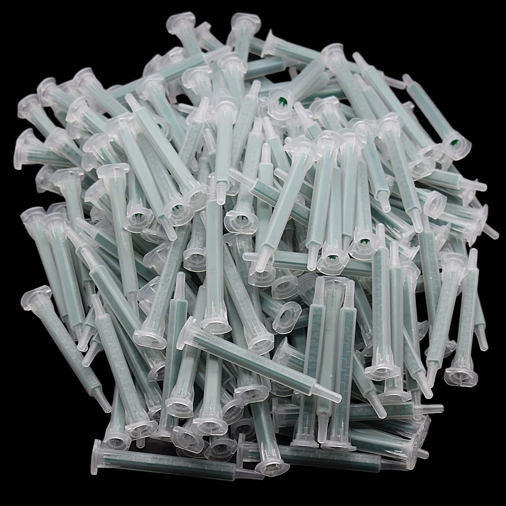 250pcs Ab Glues Static Mixing Nozzles Cartridge Mixer Tube Epoxy Resin
