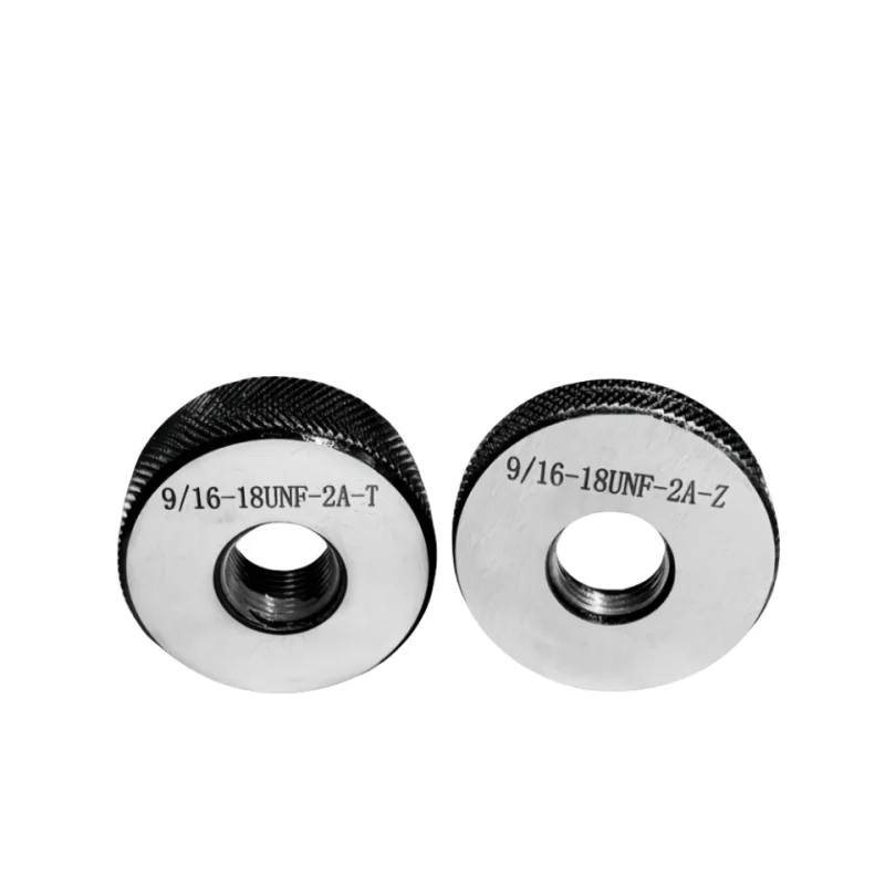 1세트(1*GO+1*NOGO) UNC/F/EF/S1'' 1'' 1/16 1'' 1/8 1'' 3/16 3/8 2A 통일 나사 링 게이지 세트 스크류 게이지