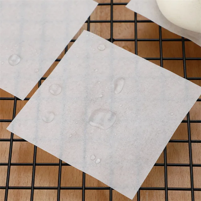 500Pcs Square 6-11cm Wholesale Steamed Bun Papers Non-stick Snack Bread Cake Steamer Oil Paper Pads 6