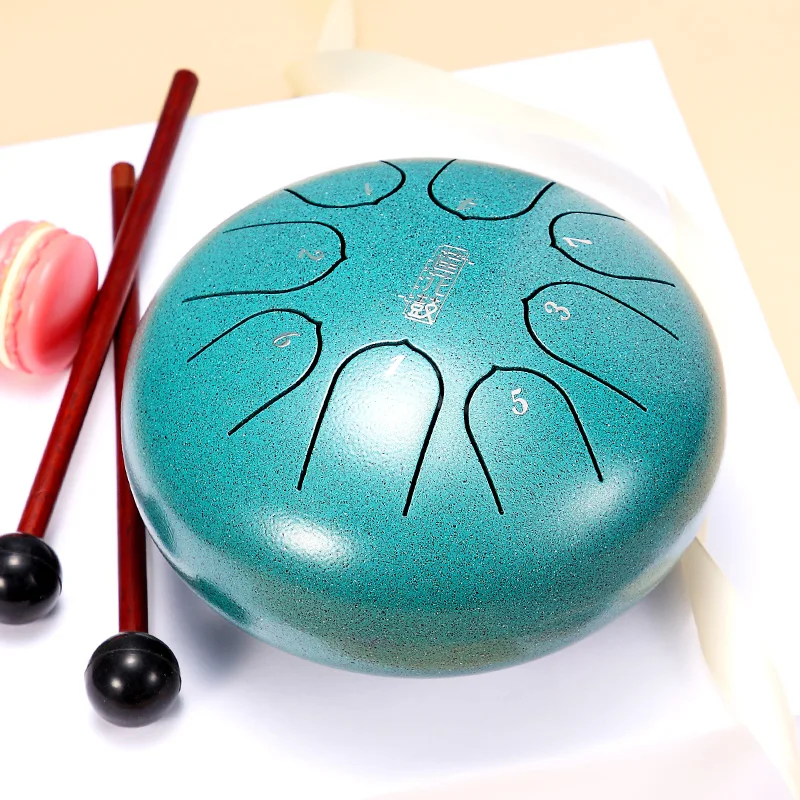 Mini Drum 3 Inch 6 Inch Gift Hollow Drum Beginner Steel Tongue Beginner Children's Percussion Instrument