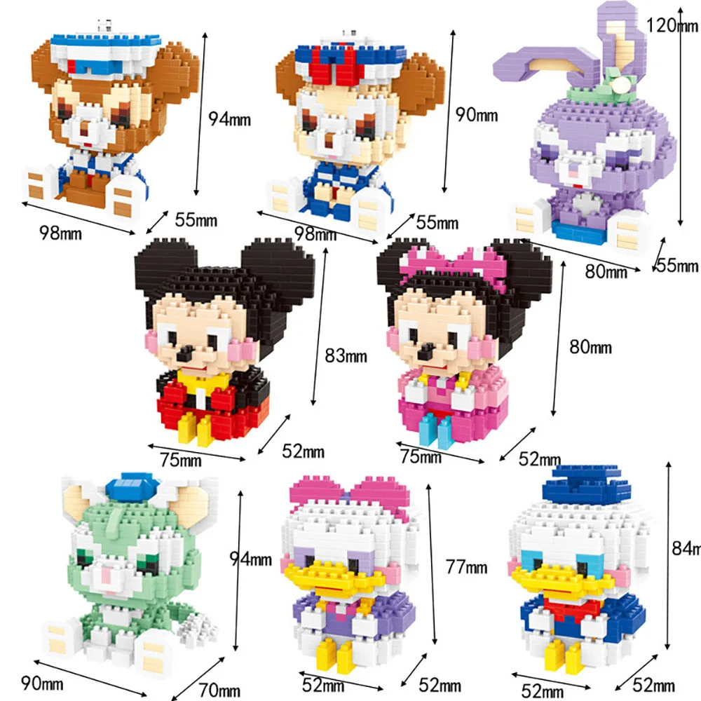 

Sanrio Anime Figure Hello Kitty Building Block Bricks Kuromi Model Assembled Toys Decor Ornament My Melody Children Puzzle Gift