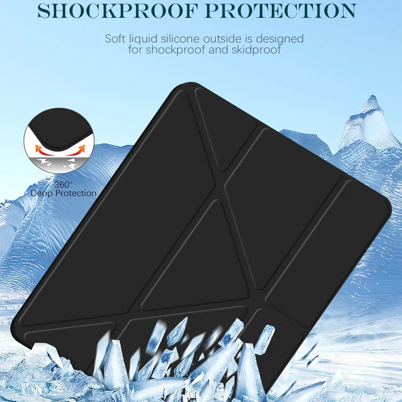 Sleek Matte Back Cover with Pen Holder