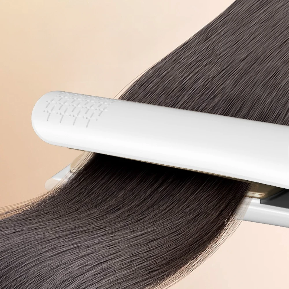 USB rechargeable 2-in-1 mini portable straightener and curler suitable for long-term use perfect for styling anytime during p