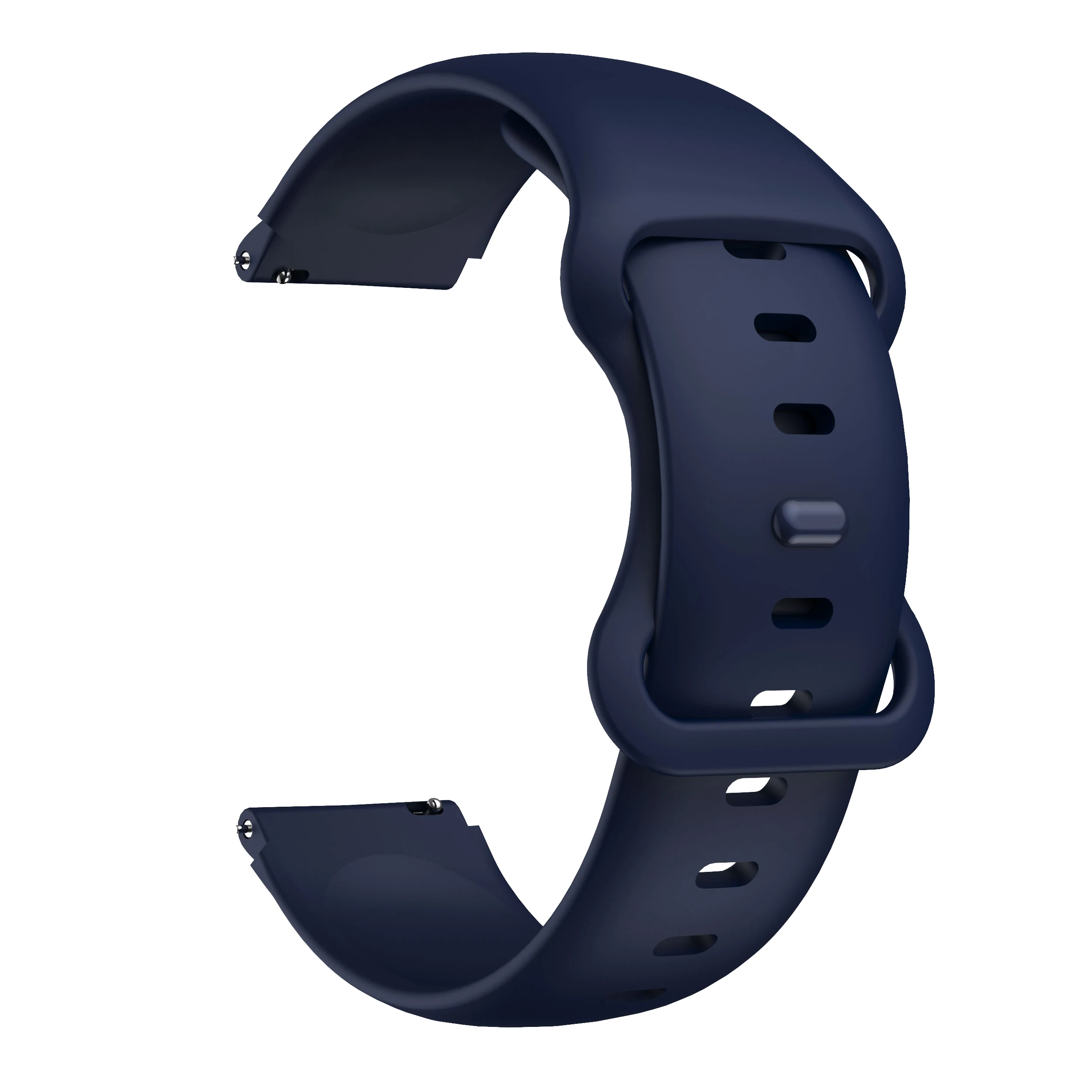 Cinturino Silicone 19mm Per ID205L E Altri Smartwatch: Ricambio Morbido E Quickshipe, Regolabile (Nero)