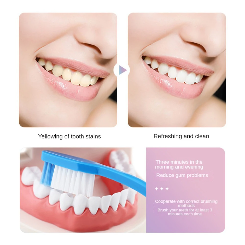 Niacinamide Whitening Toothpaste Fresh Breath Oral Removes Yellowness Cleans The Mouth Protects Gums And Teeth Clean teeth whitening product teeth whitening essence teeth health product