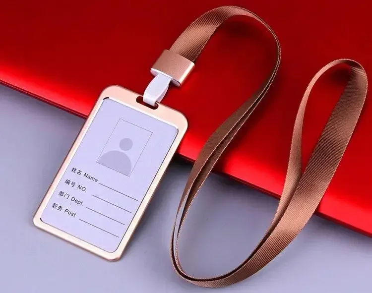 Sleek Aluminium Alloy ID Card Holder