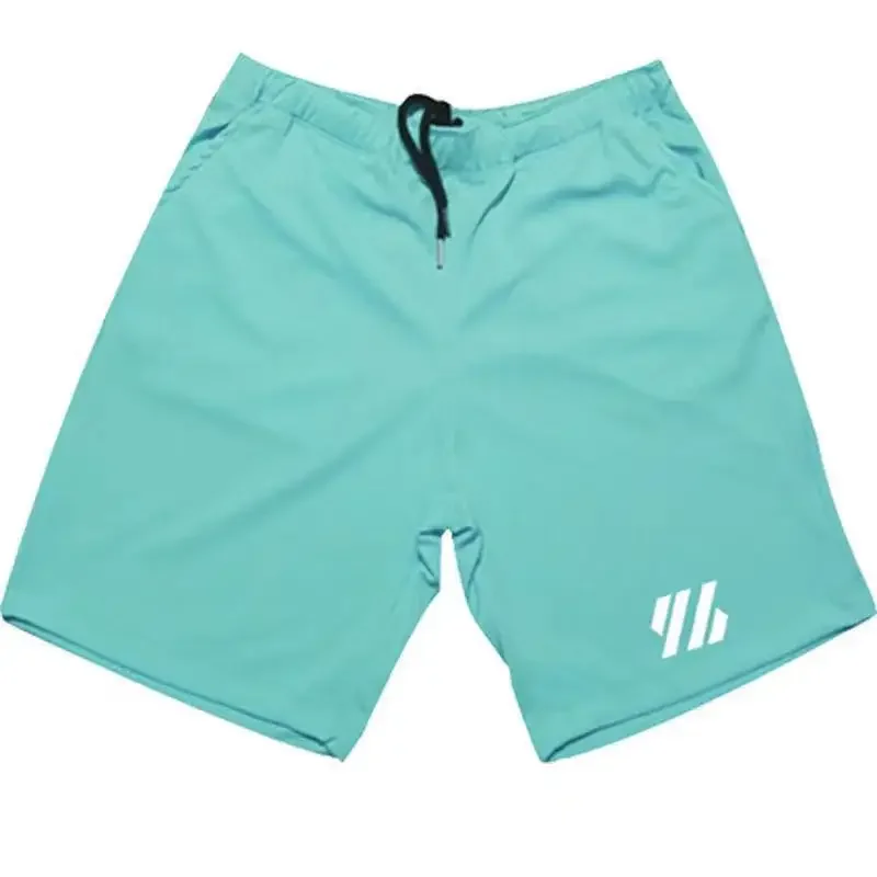 Men Fitness Short Pants Summer Sports Five-Quarter Running Loose Elastic Quick-Dry Soccer Basketball Training Trousers