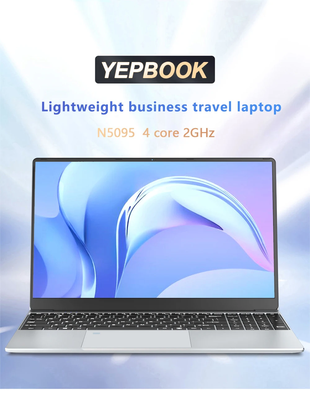 Buy 15. 6 inch 16gb laptop 512gb ssd windows 11 notebook intel celeron n5095 office computer backlit with fingerprint wifi camera bt.