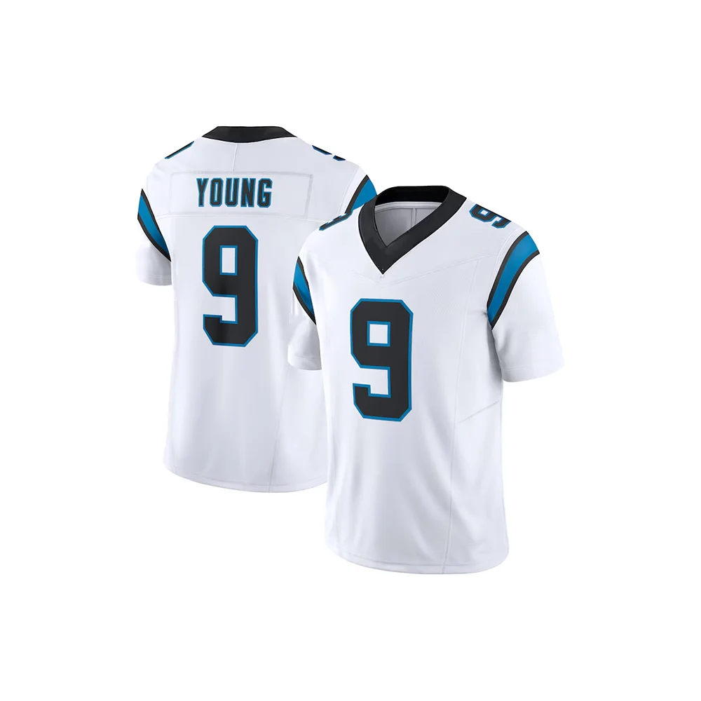 24-25 Adult Carolina American Football Jersey Rugby Jersey Sportswear Training T-shirt Panthers Legette 17 Number