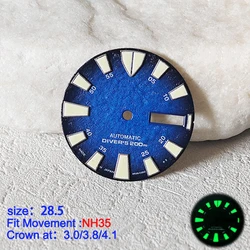 Elegant 28.5mm Men's Watch Dial with Japanese Movement Compatibility (10)