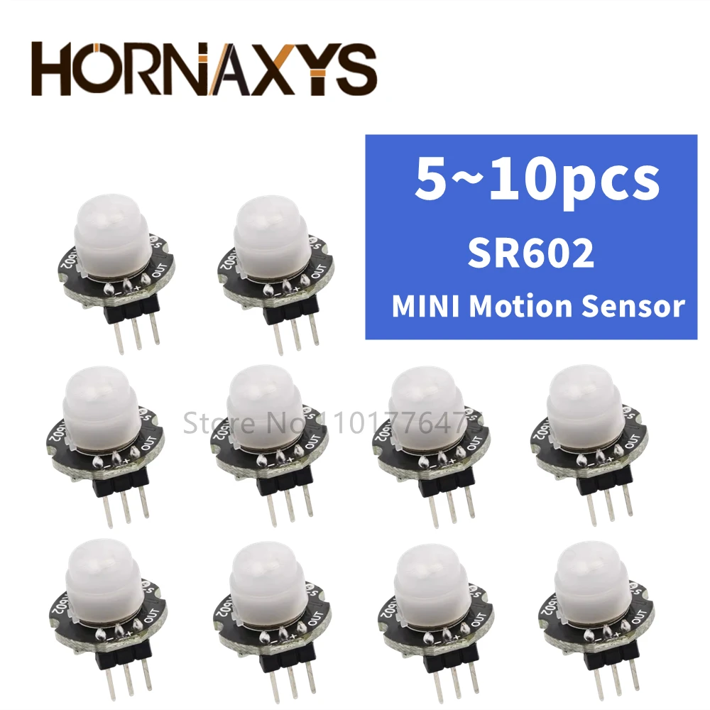 5-10pcs-MINI-Motion-Sensor-Detector-Module-SR602-Pyroelectric-Infrared ...