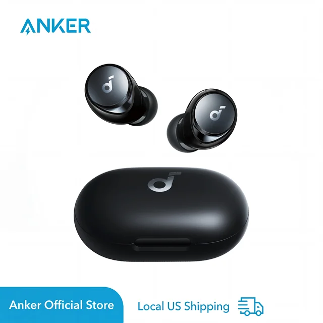 Soundcore by Anker Space A40 Adaptive Active Noise Cancelling Wireless Earbuds, Reduce Noise, Ultra Long 50H  (Refurbished)