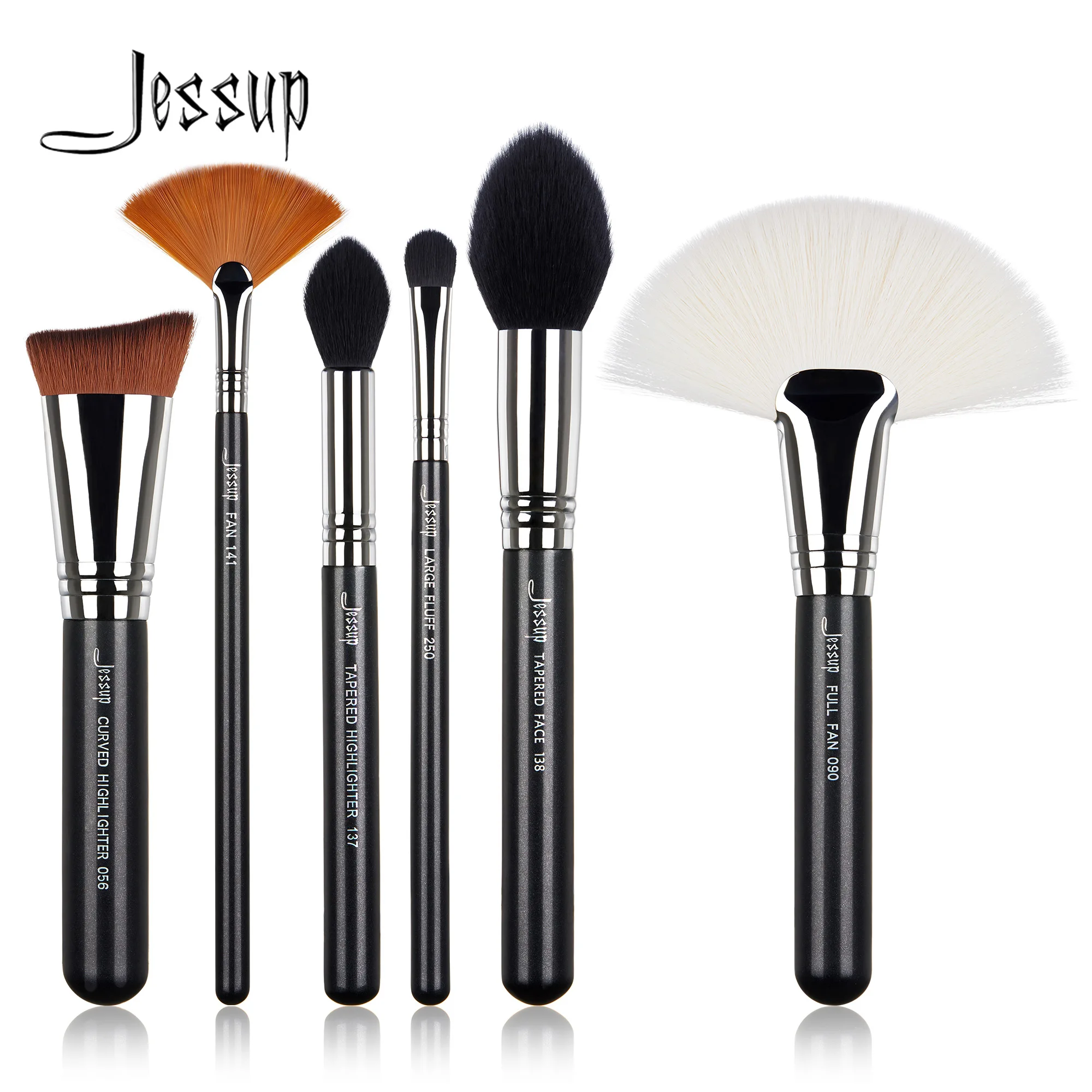 JessupHighlighterBrush1PCSyntheticBrightenBrushFanFluffy