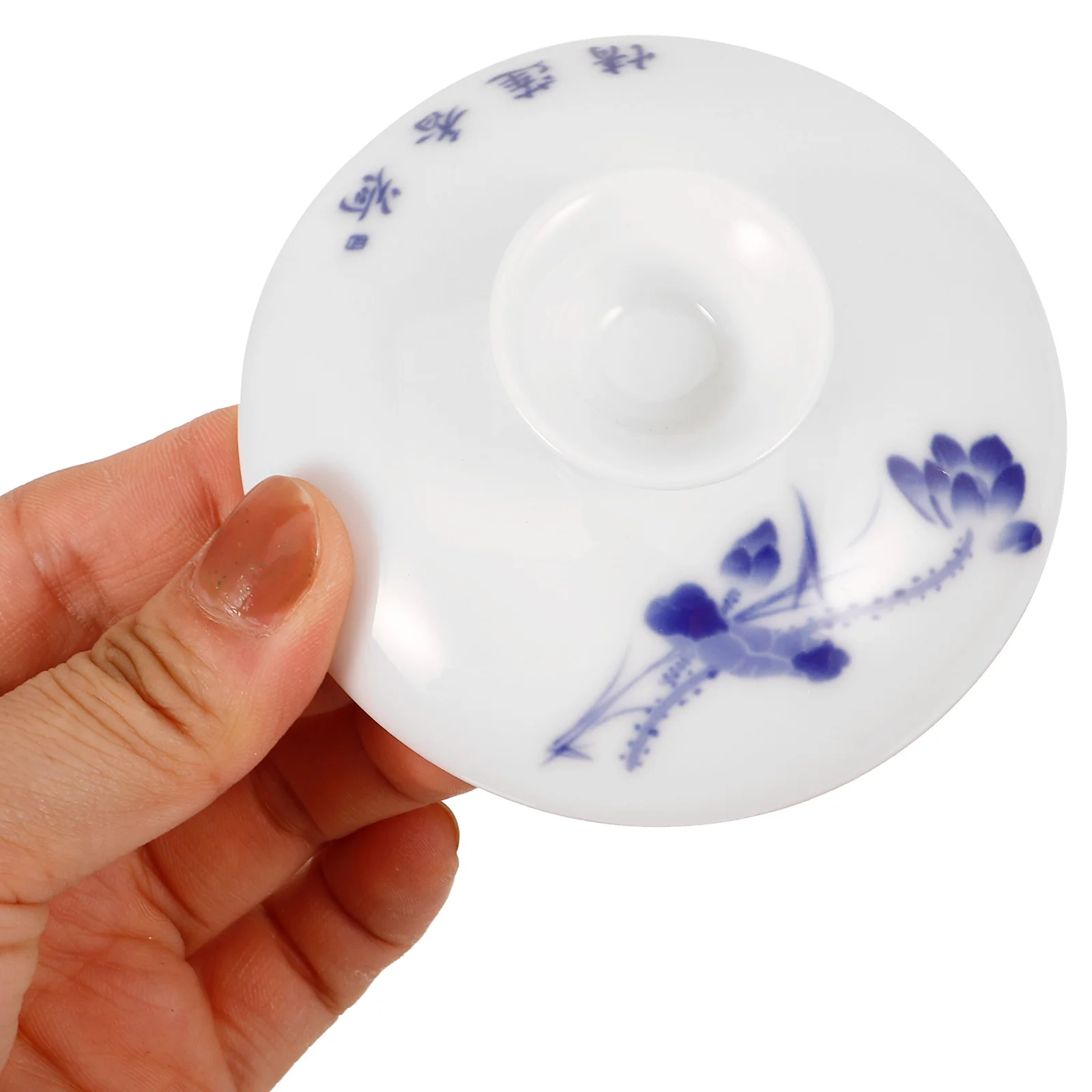 Ceramic Tea Cup Lid Cups Teapot Replacement For Kettle Decorative Universal Cover