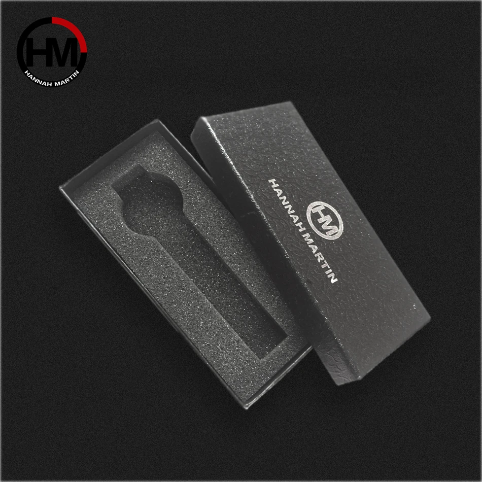 Hannah Martin Paper Black Square Watch Gift Box