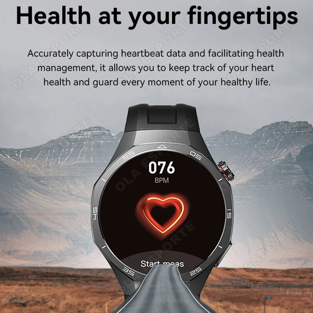 Smartwatch per uomo e donna, schermo HD da 1,5 pollici 360*360, batteria da 330 mAh, monitoraggio della frequenza cardiaca e del sonno, chiamate Bluetooth, modello HT30. - immagine 3