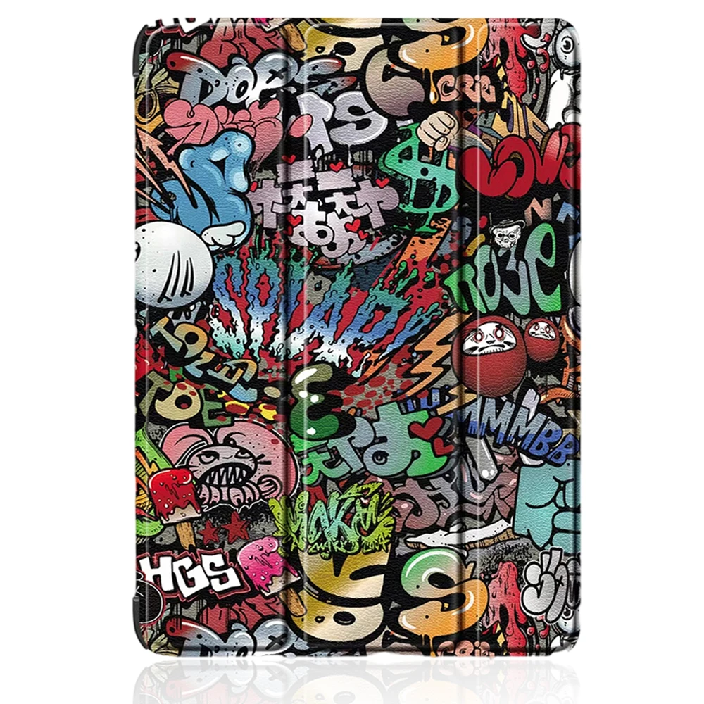 Slim Tri-Fold Tablet Cover with Pencil Holder