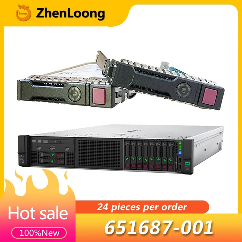24PCS24PcsLotNEW651687001forHPDL388DL380DL360G10G9G8Gen10