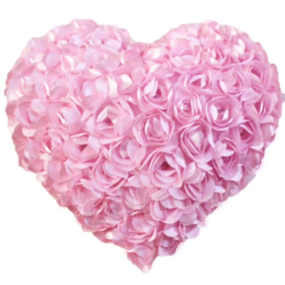 Plush Decoration Chair Pillows Rose Heart Shape Novelty Hold Home Decor Decorative Pillows Sofa Throw Pillow stuffed Plush CD008 throw pillow,plush cushion,plush pillow