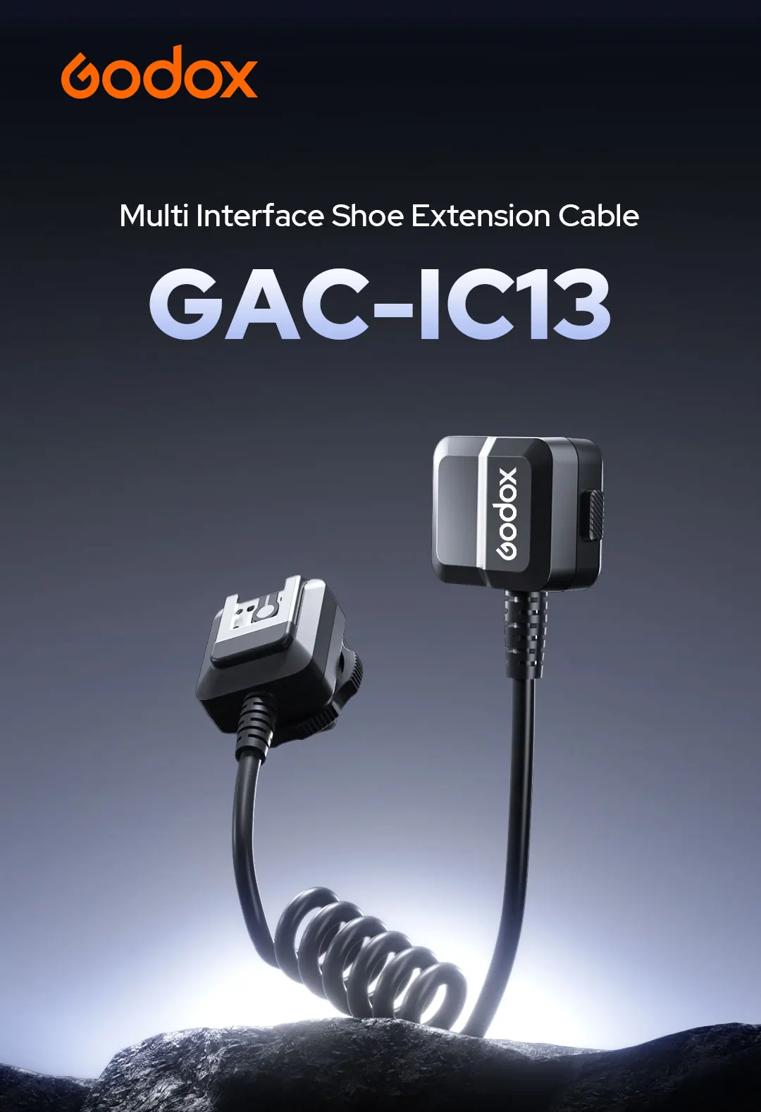 Godox GAC-IC13 Multi Interface Shoe Extension Cable for Sony Mi