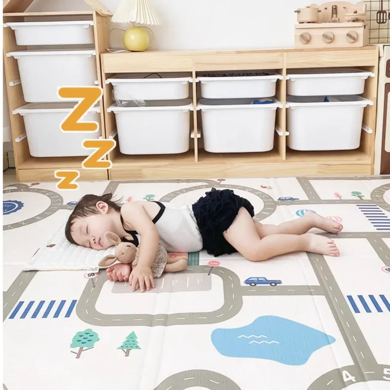 

Nordic Baby Climbing Pad Can Be Folded Thick Baby Indoor Floor Mat Home Non-toxic Tasteless Foam Non-slip Game Mat